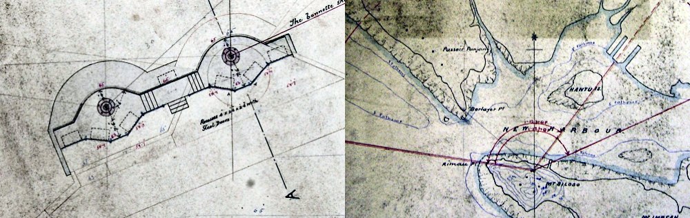 Plan of the 12 Pounder emplacement