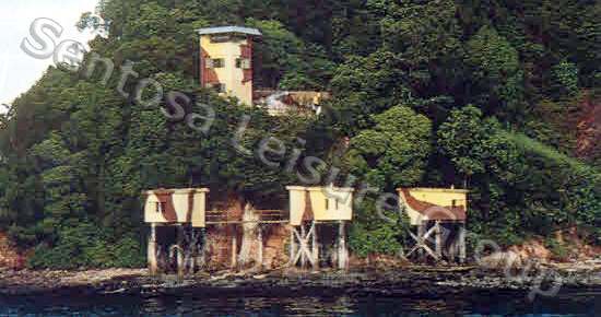 Siloso Point from the sea